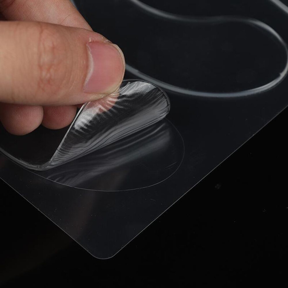 (one size) 5pc Anti-wrinkle Silicone Patch Reusable Facial Neck Patch Improve Skin Firmness