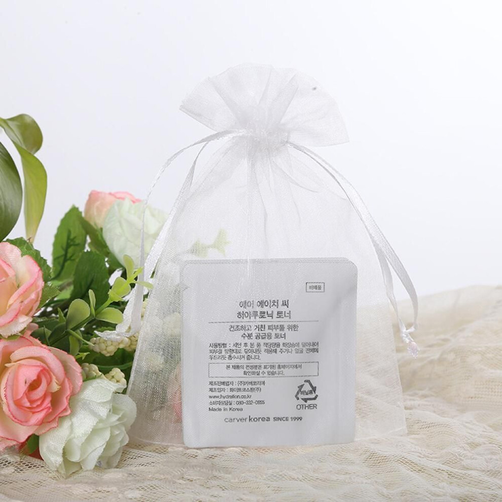 (white, 20x30cm (100 Pcs)) 20-100pcs Strawberry Grapes Fruit Grow Bags Netting Mesh Vegetable Plant Protection Bags For Pest Control Anti-bird Garden Tools