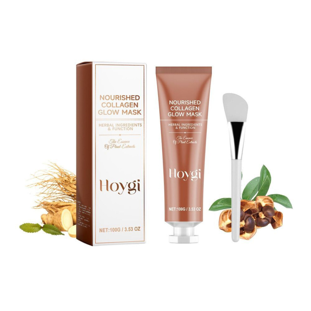 (100g*1+applicator stick*1) Collagen Peeling Peel Off Mask Moisturizing, Anti-wrinkle And Brightening Peel Off Mask