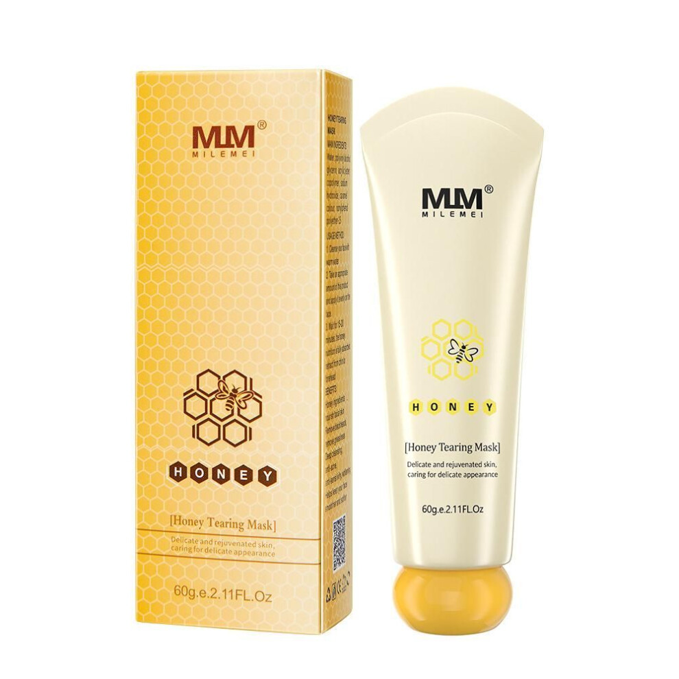(60g) Honey Tearing Facial Mask Improves Blackheads And Fine Lines Skin Care Mask Cleanses Skin