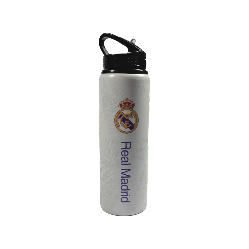 Real Madrid 10144 Aluminium Water Bottle 750ml