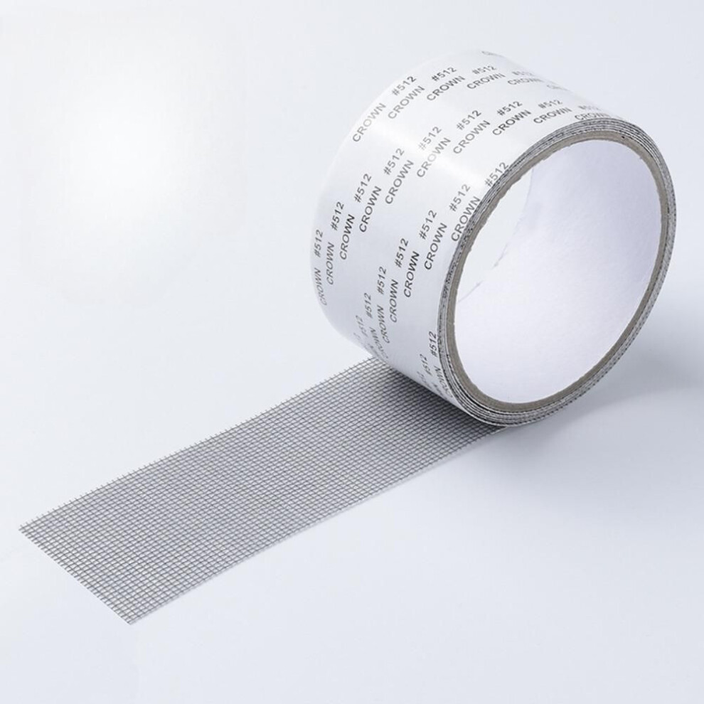 (grey, 1pc) 1pc Waterproof Self-adhesive Window Screen Repair Tape For Insect Screen Patches On Dormitory Doors/curtains, Strong Adhesive Tape For Torn Screens