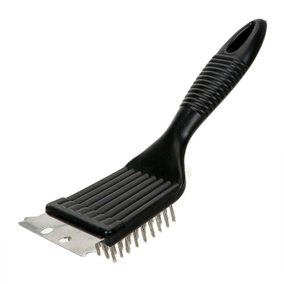 Bbq Stainless Steel Wire Brush Barbecue Stove Tip Brush Barbecue Tool Cleaning Brush Barbecue Accessories