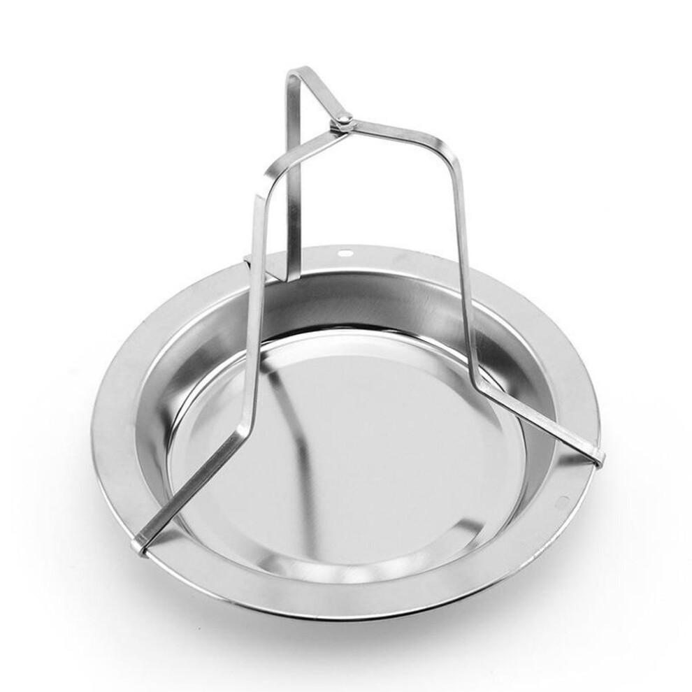 Roast Chicken Holder Stainless Steel Upright Roaster Rack Stand Grilled Pan