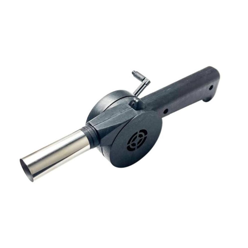 Lightweight Handheld Air Blower Hand Operated BBQ Fan Easy to Carry No Batteries or Power Source for Camping Cooking