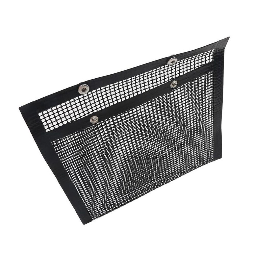 (as the picture, 30*24Cm) Indoor Outdoor Bbq Mesh Bag Reusable Heat-resistant Barbecue Grilling Bag Accessories