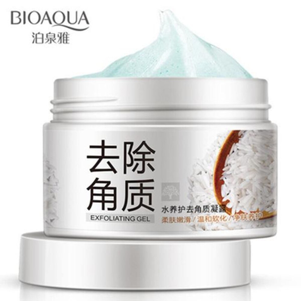 (as the picture, 140g) Bioaqua Facial Exfoliator Exfoliating Gel Peeling Face Scrub Removal Cream