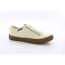 (UK Size 9, Ecru) Ben Sherman Canvey Men's Comfort Classic Smart Fashion Casual Canvas Pumps Shoes