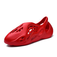 (Red, EU 44) Men-Women Sandals Summer Beach Shoes Casual Anti Slipper Runner outdoor Shoes