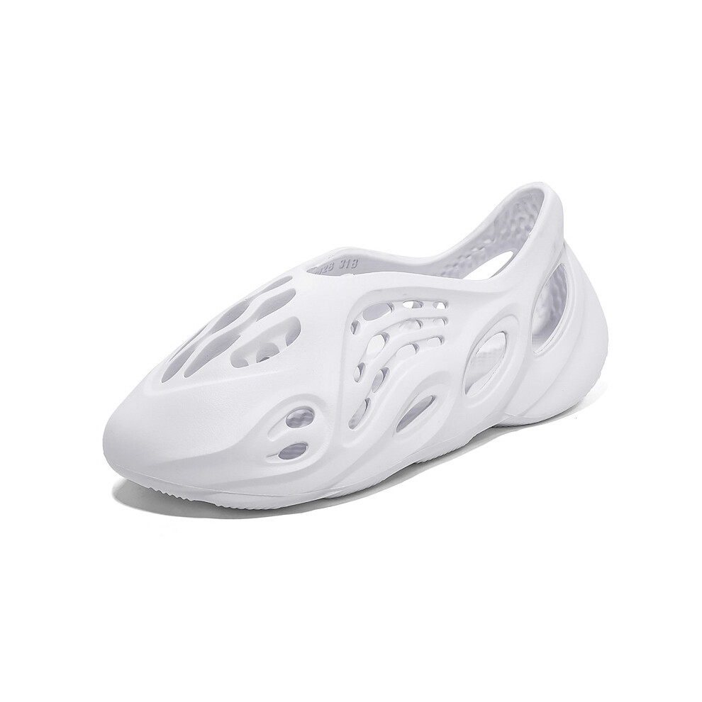 (White, EU 44) Men-Women Sandals Summer Beach Shoes Casual Anti Slipper Runner outdoor Shoes