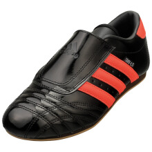 (39 1/3) adidas Damen Taekwondo Turnschuhe Schwarz Rot