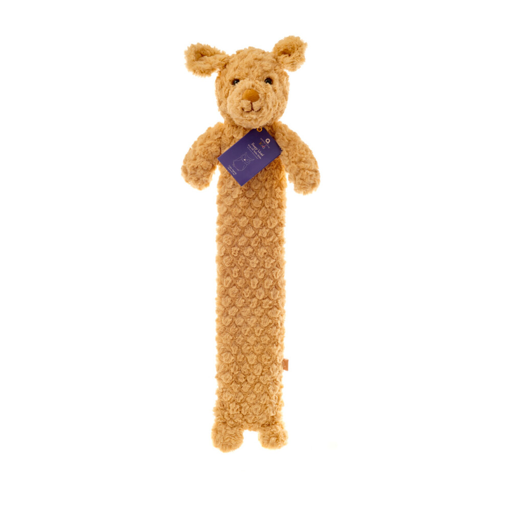 Aroma Home Curly Dog Novelty Midi Long Hot Water Bottle