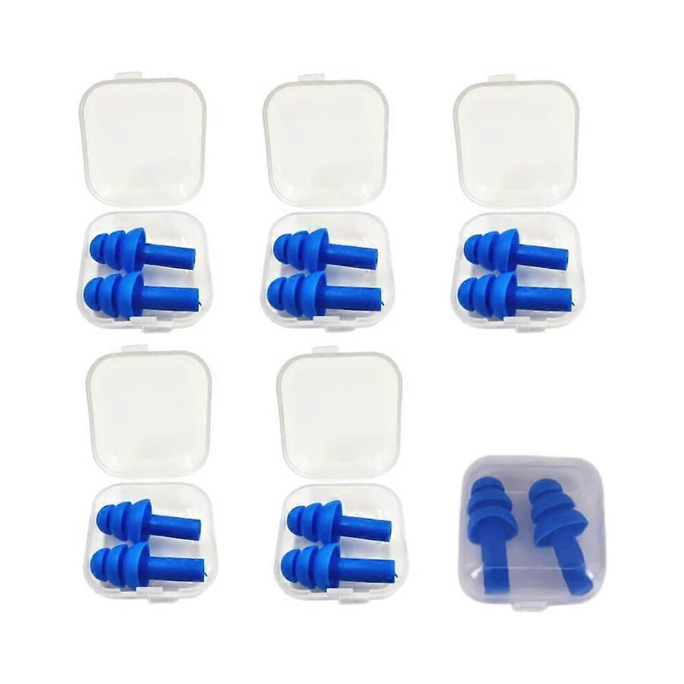 Konhill (As Show, One Size) Silicone Swimming Earplugs,Swimming Ear Plugs Comfortable, Waterproof,Reusable Silicone Ear Plugs For Swimming Ear Plugs Swimming