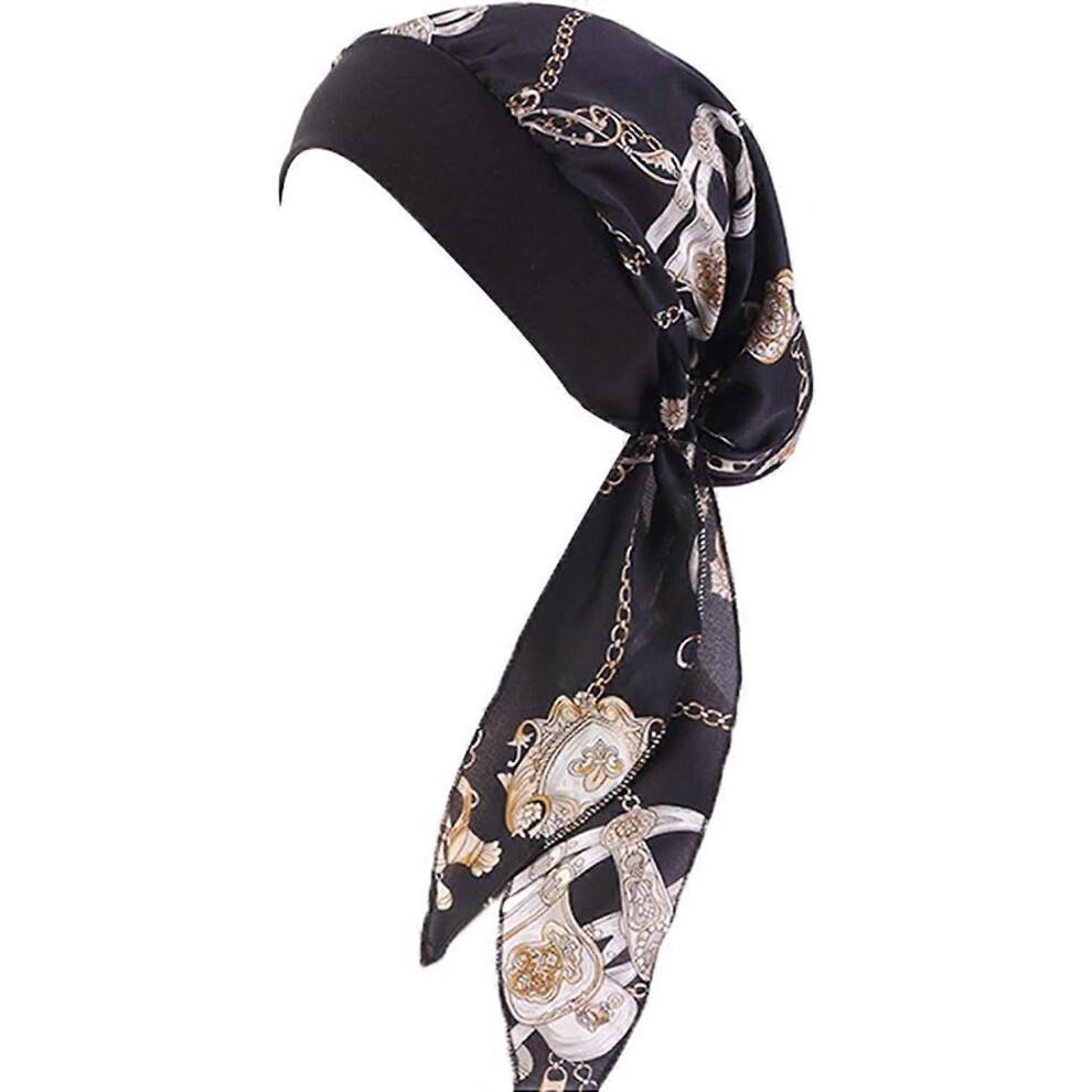 Konhill (As Show, One Size) Chemo Headwear Turban Alopecia Hair Loss Cancer Patient Headwrap For Women