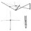 5 Arm Wall Mounted, 26M Aluminium Airer 10