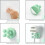 4PCS Silicone Toothbrush Holders Multi-Function Hook Waterproof Self Adhesive Wall Mounted Single Hook 4