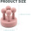 4PCS Silicone Toothbrush Holders Multi-Function Hook Waterproof Self Adhesive Wall Mounted Single Hook 6