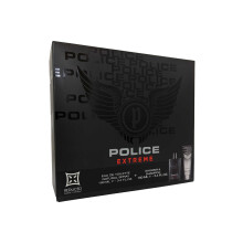 Police Extreme for Men Eau de Toilette Spray 100ml Shower and Shampoo 100ml