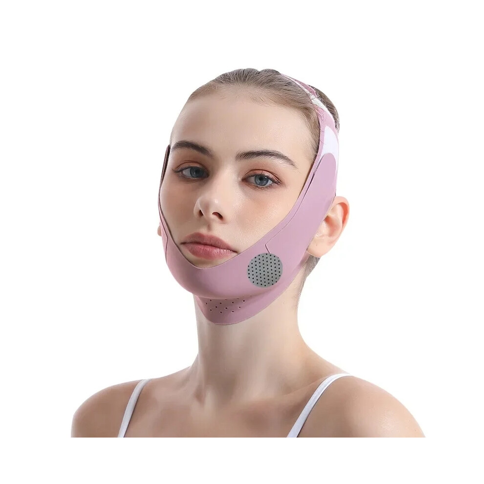 Purple (Purple) Graphene Face Slimming Bandage V-Line Face Shaper Facial Chin Cheek Lifting Belt Anti Wrinkle Face Lift Up Strap