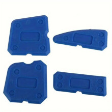4pcs Silicone Glass Cement Scraper Sealant Grout Remover Tool Home Finishing Caulking Tools