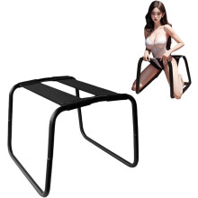 (Black) Adult Sex Chair Furniture Sex Chair Height Adjustable Sex Position Chair Sex Bench for Couples Adult SM Games