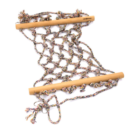 Little-Friends Rat Ferret Rope Hammock Hanging Toy Cage Accessory Play Exercise 1
