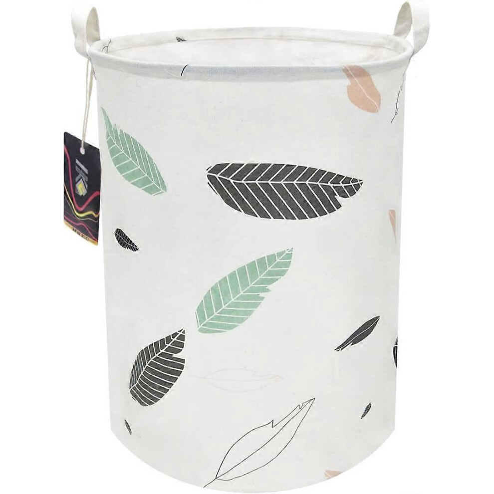 Konhill (As Show, One Size) Laundry Hamper Collapsible Waterproof Storage Hamper, Dirty Laundry Hamper, Canvas Laundry Hamper Organizer Basket, Toy Bins, Gift