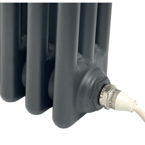 (830mm) Traditional Anthracite 3 Column Electric Radiators 600mm high 1