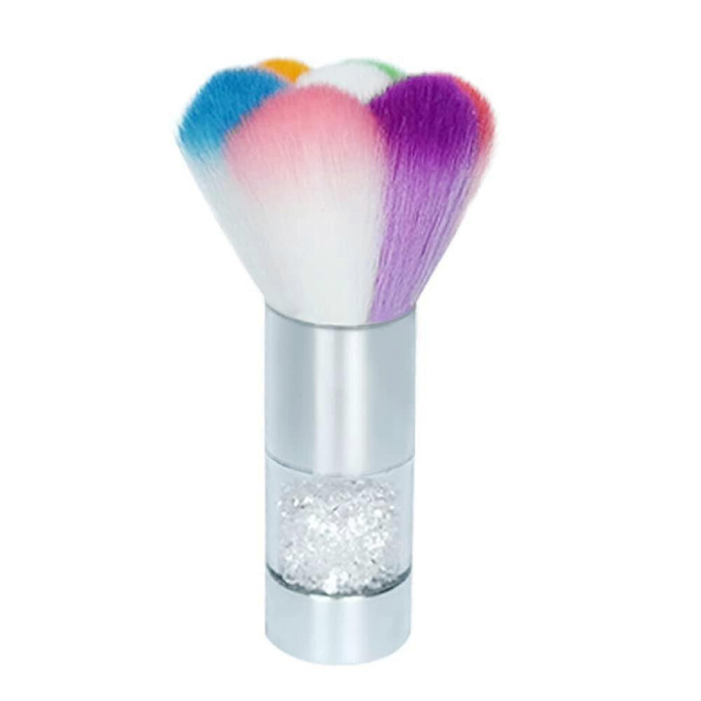 Konhill (As Show, One Size) Heytea Makeup Tools Brush Blending Brush Makeup Brush Colourful Make-Up Brushes Multifunctional Brushes, Can Be Used To Nail Tool