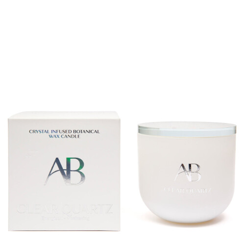 Aromabotancial Crystal Candle - Clear Quartz