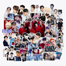(As show, One size) Stray Kids Stickers 100Pcs New Album NO Easy Laptop Stickers Stray Kids Sticker StrayKids Card Sticker Pack - -