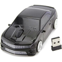 (As show, One size) Other Home Automation Accessory for CL Racing Sports Car Mouse Wireless Mouse Laptop PC Optical Mouse (Black) - Refurbished