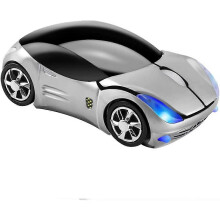 (As show, One size) Other Home Automation Accessory 2.4GHz Wireless Mouse Cool 3D Sport Car Shape Ergonomic Optical Mice with USB Receiver for PC Laptop Women Small Hands - Refurbished