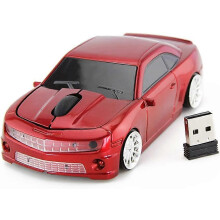 (As show, One size) Other Home Automation Accessory for Cl Racing Sports Car Mouse Wireless Mouse Laptop PC Optical Mouse (Red) - Refurbished