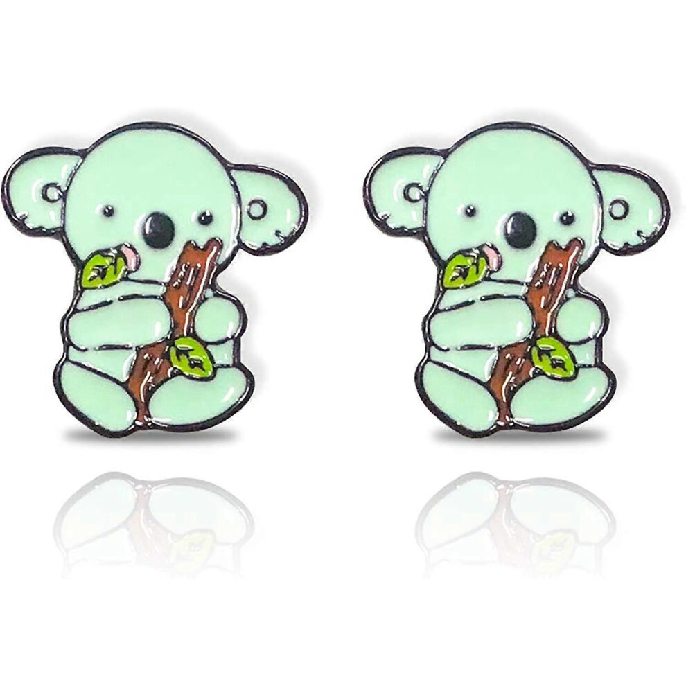 Konhill (As Show, One Size) Animal Earring Cute Dangle Earring
