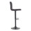 Living And Home 2 Pcs Velvet Upholstery Bar Stools with Low Backrest 4