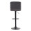 Living And Home 2 Pcs Velvet Upholstery Bar Stools with Low Backrest 5