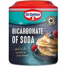 Dr. Oetker Bicarbonate of Soda 200g | Multi-Purpose Baking & Cleaning Essential for Perfect Bakes and Household Use