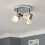 Litecraft Bubble Spotlight Plate LED 15W 3 Light - Chrome 2