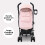 My Babiie My Babiie MB02 Plus Lightweight Stroller - Pink and Grey 6