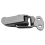 100Pcs Cabinet Spring Loaded Iron Straight Loop Toggle Latch 45mm Length 5