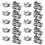 100Pcs Cabinet Spring Loaded Iron Straight Loop Toggle Latch 45mm Length 2