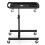 Costway 2-in-1 Rolling Tool Tray Height Adjustable Work Table w/Tray-Black 9