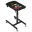 Costway 2-in-1 Rolling Tool Tray Height Adjustable Work Table w/Tray-Black 4