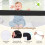 Costway Toddlers Bed Rail Guard 150CM Foldable Baby Bed Rail-Black 7