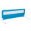 Costway Toddlers Bed Rail Guard 150CM Foldable Baby Bed Rail-Blue 1