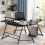 Costway L-Shaped Computer Desk Home Office Corner Workstation w/ Movable Host Stand 3