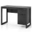 Casart Modern Computer Desk Wooden Laptop Table Workstation W/ Storage-Black 9