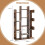 Casart Tree Bookshelf Display Cube Shelf Corner Books Storage Organizer 2