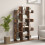 Casart Tree Bookshelf Display Cube Shelf Corner Books Storage Organizer 3